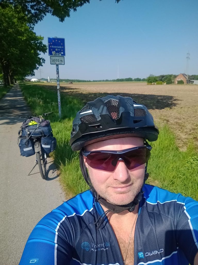 Noch 1 km bis zur hölländischen Grenze