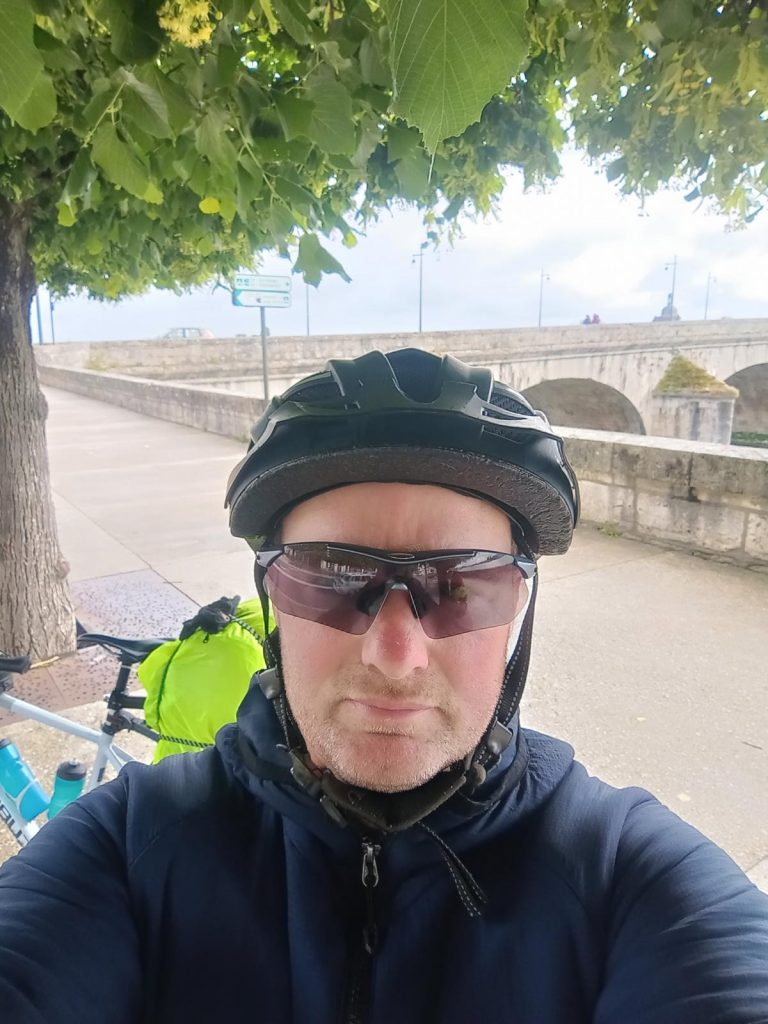Kurze Pause in Blois